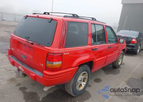 1997 Jeep Grand Cherokee Limited z USA, uszkodzony, nr VIN 1J4GZ78Y1VC573433